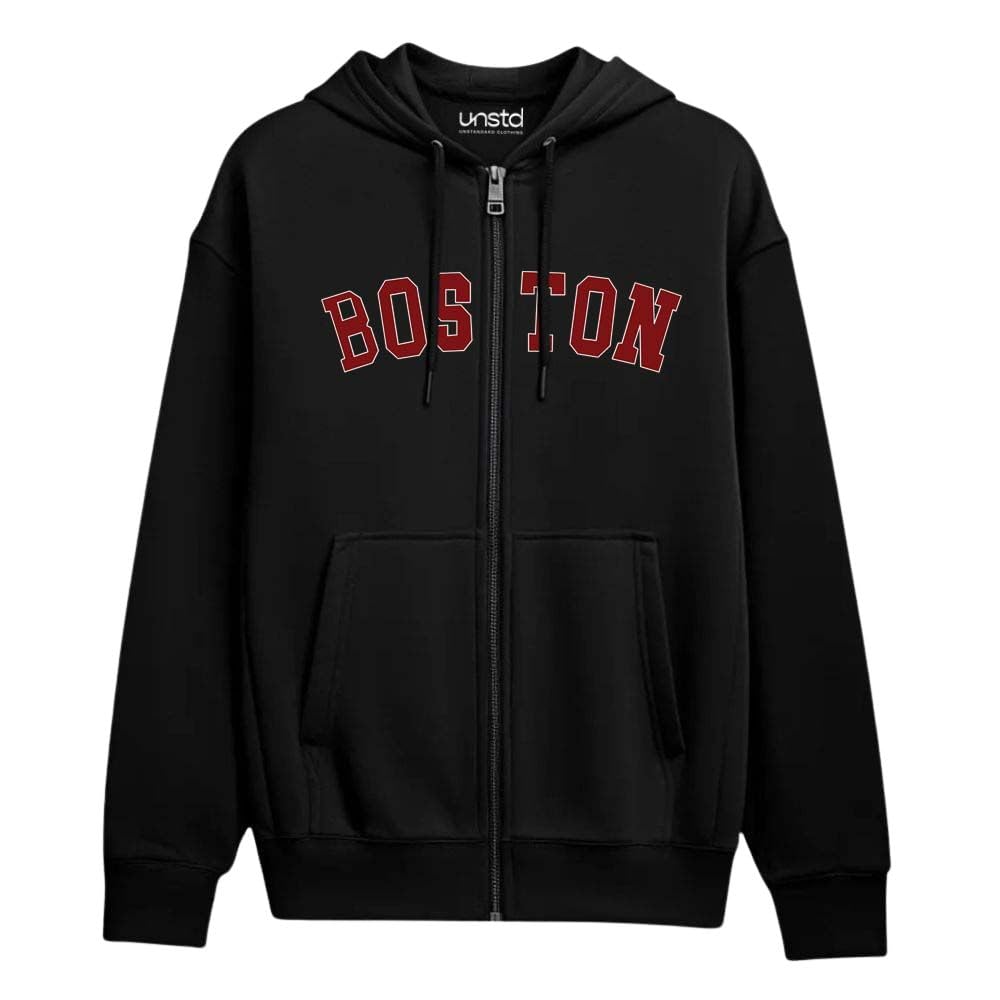 Buy UNSTD Men Plus Size Zipper Hoodie Sweatshirt 3XL–9XL | Printed